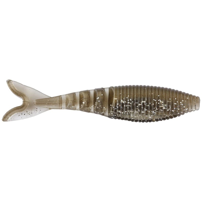 Yamamoto Zako 4' Multi-Use Soft Plastic Fishing Angling Swimbait Lure Designed to Mimic Bluegill or Shad - 6 Pack, Tennessee Shad - Image 2